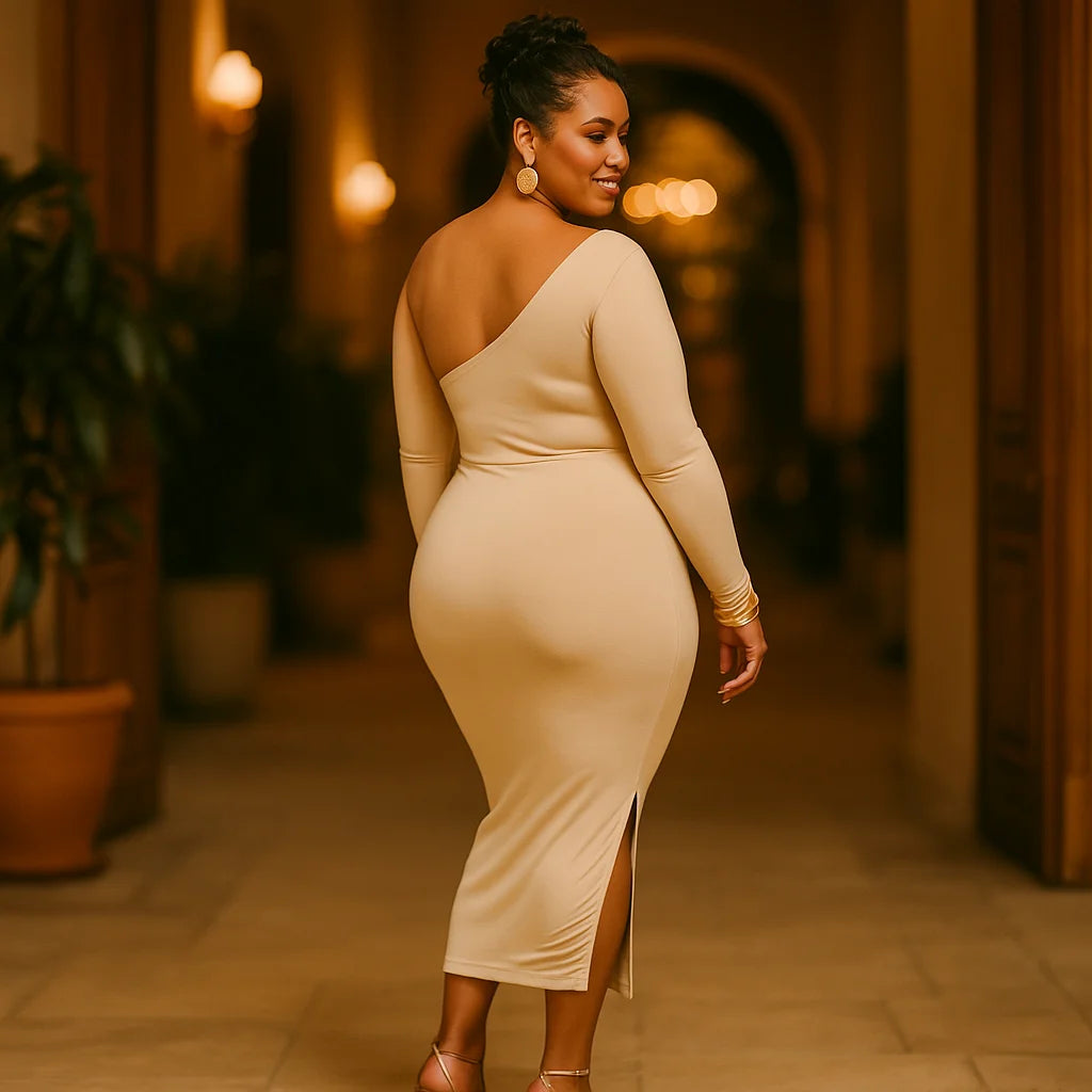 Robe de cérémonie femme chic moulante - SkinHo - Maison Gaala