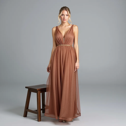 Robe cérémonie femme longue chic - Valora