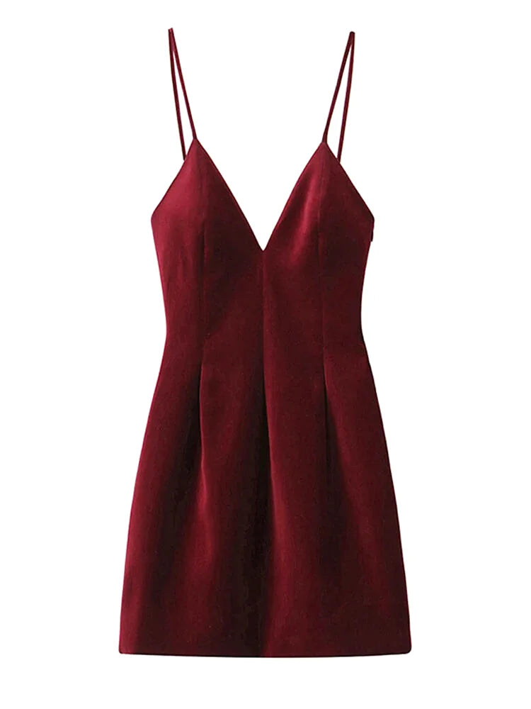 Robe de cérémonie femme chic bordeaux - Redca - Maison Gaala